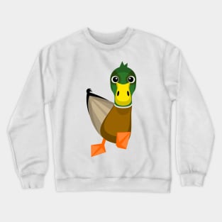 Male Mallard Duck Crewneck Sweatshirt